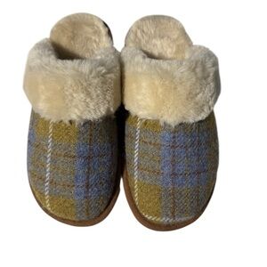 Lamo Hard Bottom Slippers – Faux Sherpa Lined – Size EU 39.5
